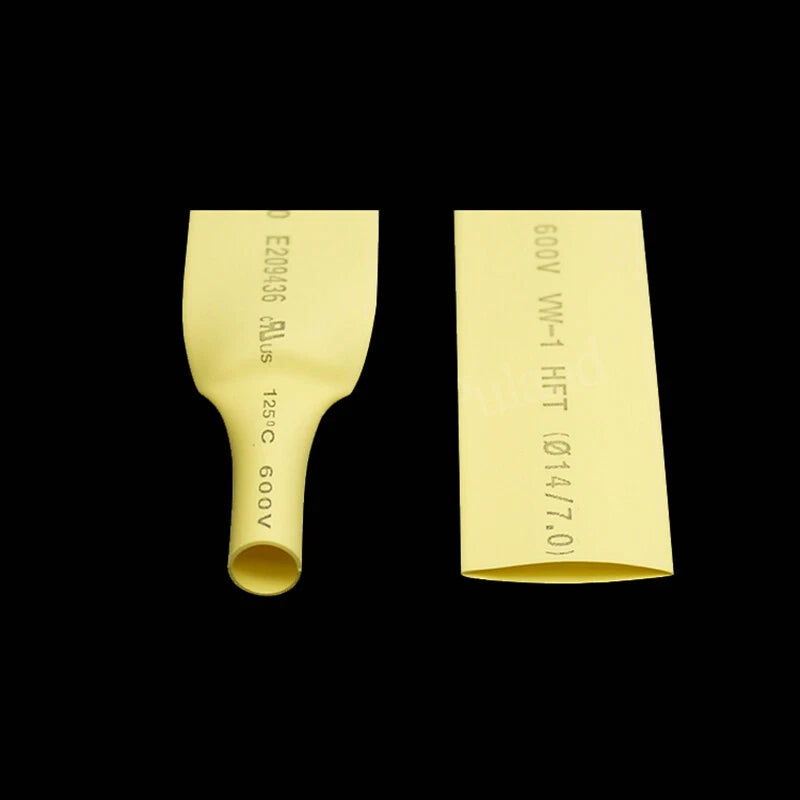 14mm Heat Shrink Tubing 2:1 — Electrical Insulation Sleeving, 7 Colors