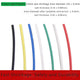 Heat Shrink Tubing – Colored Electrical Wire Wrap Sleeving (φ3mm–φ5.5mm, 7 Colors)