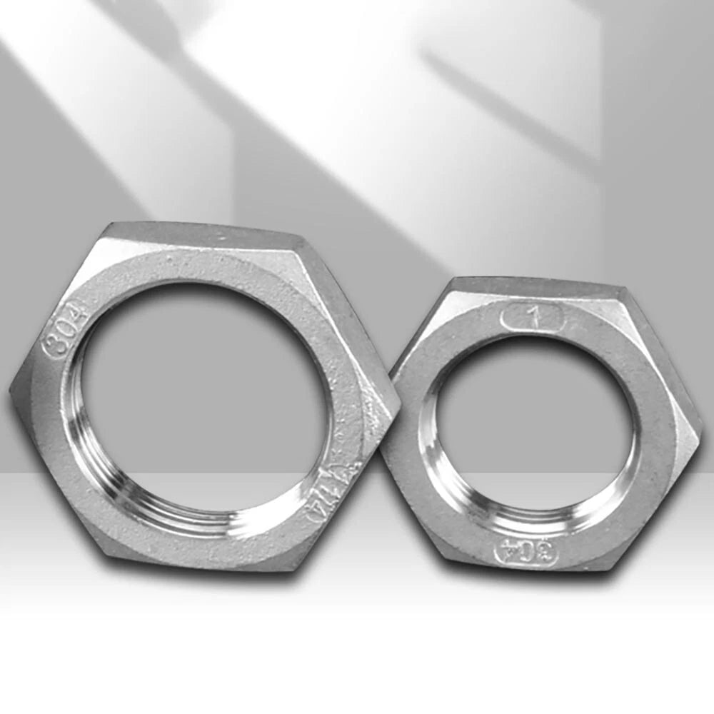 Stainless Steel 304 BSP Female Thread Pipe Fittings — 1/4" to 2"
