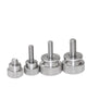 Knurled Thumb Screws Stainless Steel Hand Grip Knob Bolts M3 M4 Length 6 - 31mm