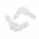 90 Degree Barbed Hose Fitting — Male Thread Plastic Elbow Connector for Air & Water Lines