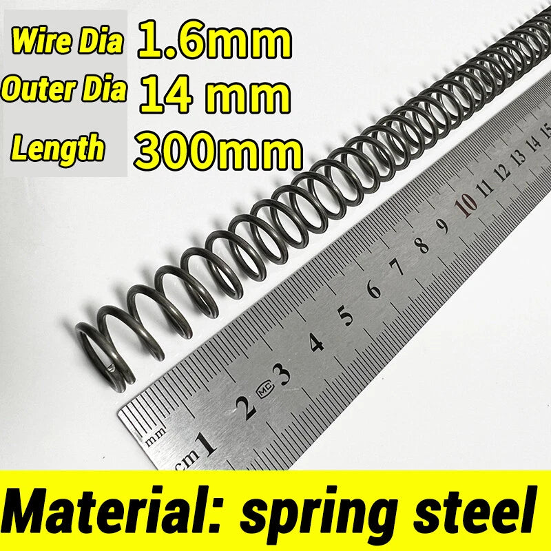 Compression Spring Various Size 2-60mm Diameter & 300mm Length Pressure Small