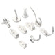 304 Stainless Steel Bathroom Kitchen  Wall Door Holder Hook Hanger Hooks