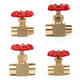 Brass Double Compression Fittings — Straight, 90° Elbow & Shut Off Valve