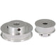 2GT Timing Belt Pulley 30 36 40 48T Taper Lock 2mm Pitch 6mm Wide CNC ROBOTICS