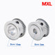 MXL 20T-60T Timing Belts Pulley Pitch 2.032mm AF-type CNC Drive Width 7mm 11mm