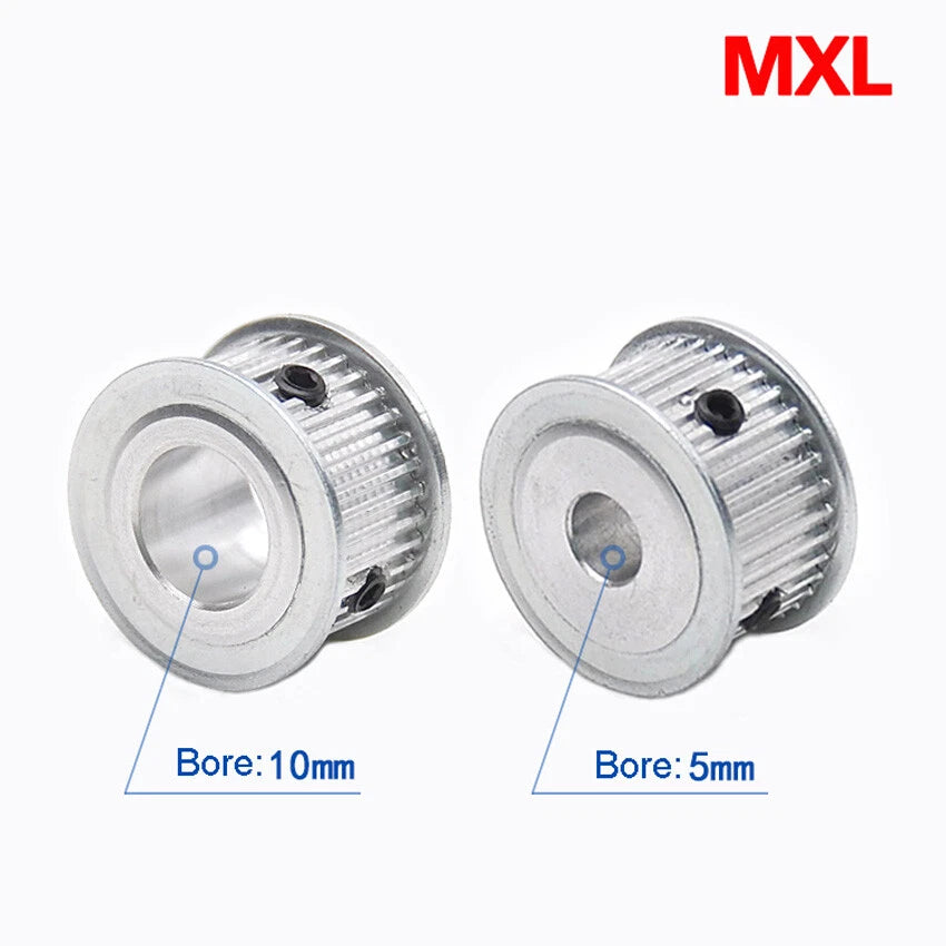 MXL 20T-60T Timing Belts Pulley Pitch 2.032mm AF-type CNC Drive Width 7mm 11mm