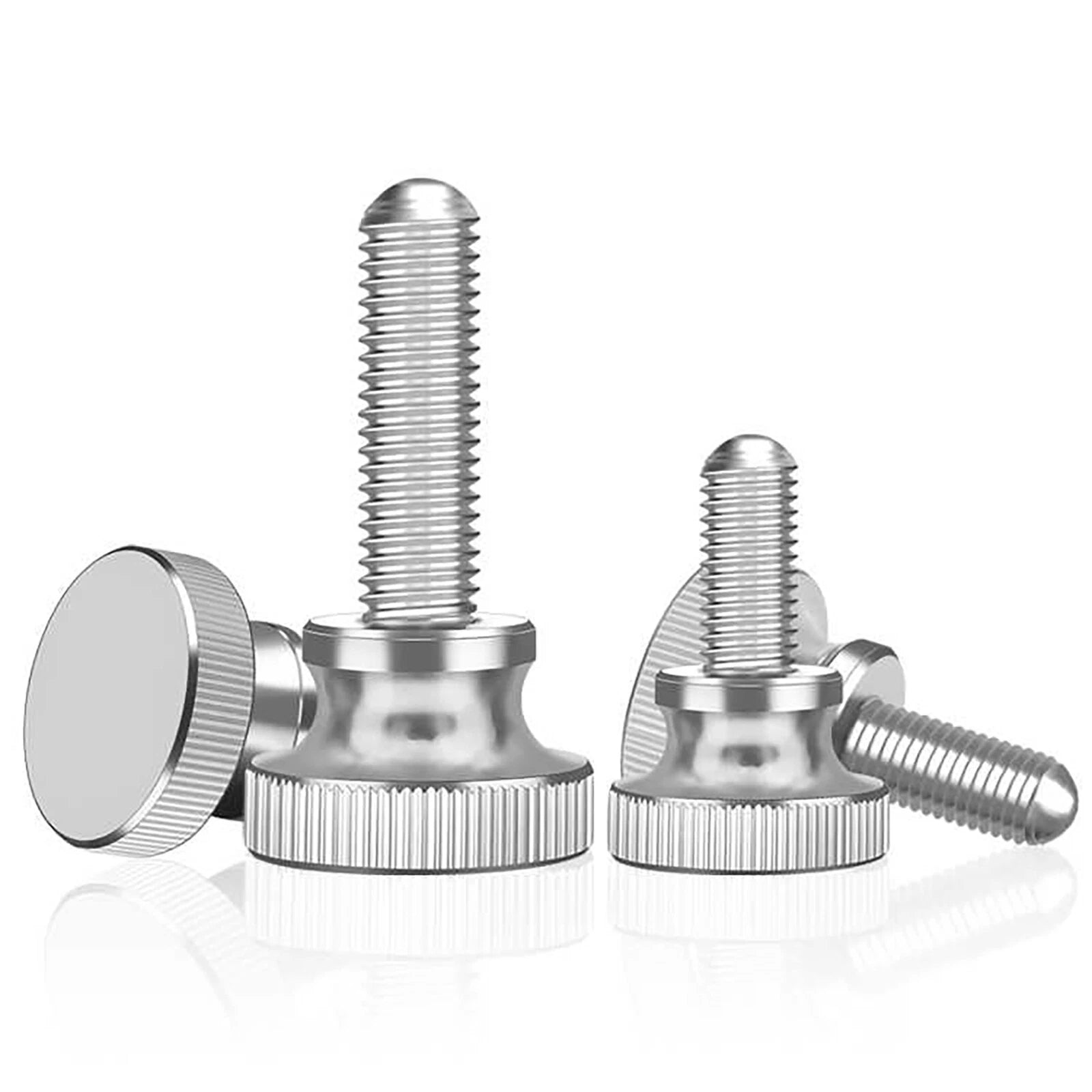 Knurled Thumb Nuts & Screws — Stainless Steel Hand-Grip Knobs, M2 to M10