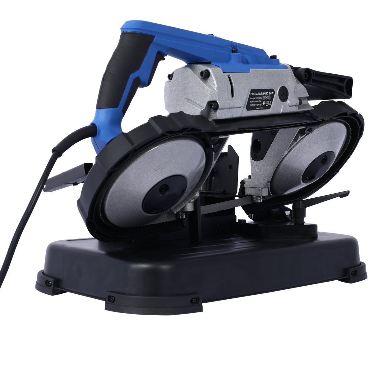 High - Performance Portable Band Saw with Removable Stainless Steel Base, 45° - 90° Cutting, 10A 1100W Motor, 5 - inch Depth Cut, - HomeDIYer
