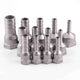 Stainless Steel BSPT Female Hose Barb Fittings — Thread x Tail Connector