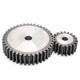 1.5 2.5 Modul Steel Spur Gears Pinion Gear Thick 15-25mm 12-100 Teeth For 3D CNC