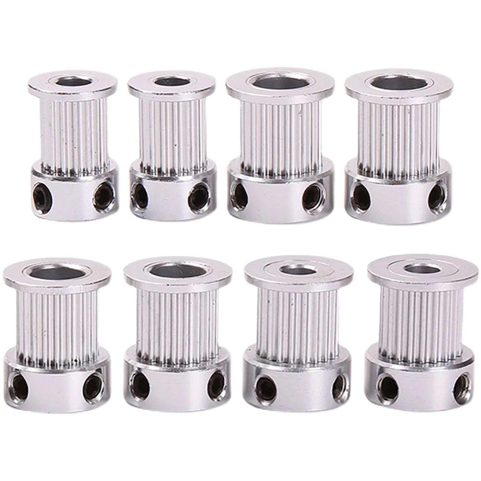 GT2 Timing Belt Pulley 14-30 Teeth 6/10mm Teeth Width Bore 4-8mm K-type For 3D