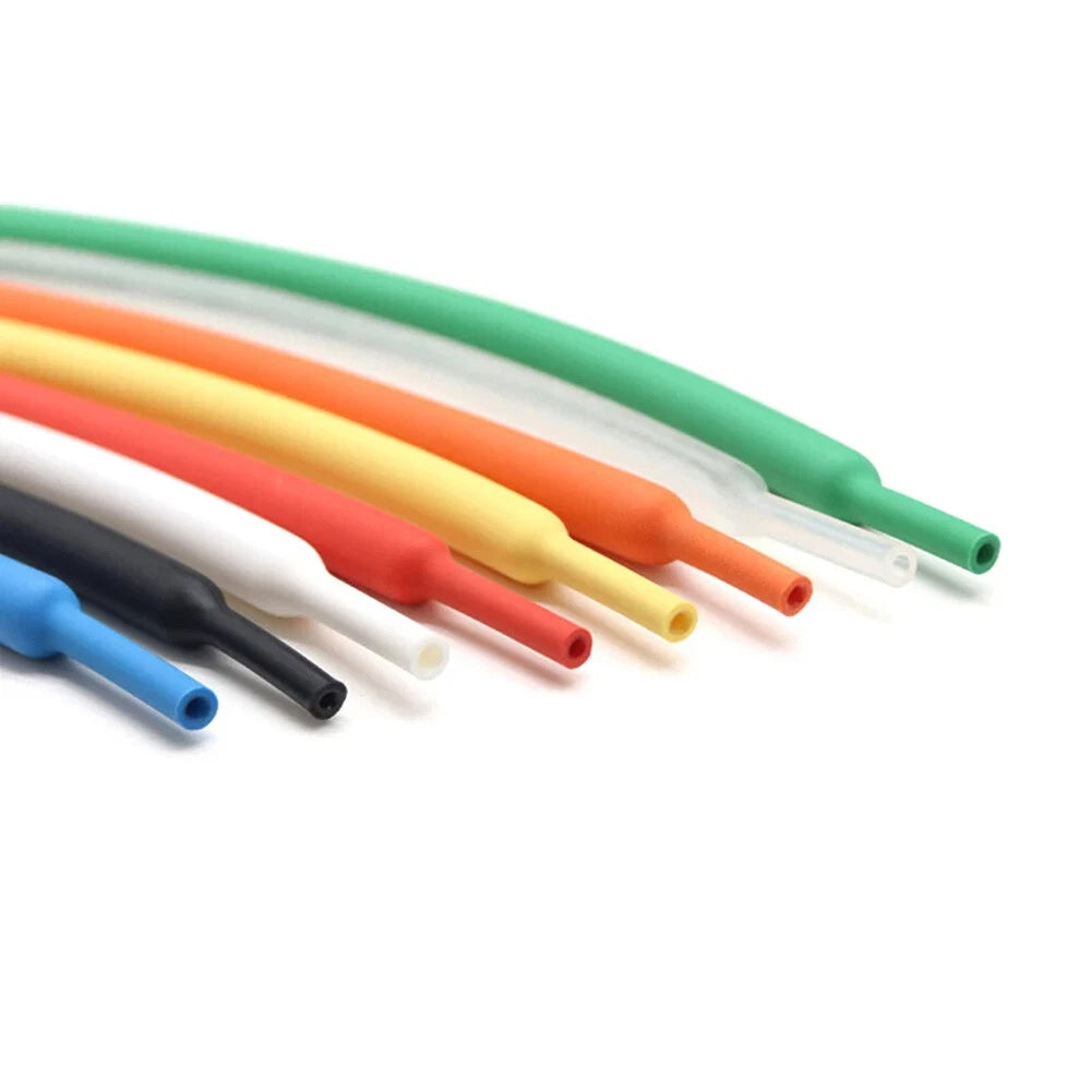 3:1 Heat Shrink Tubing with Adhesive Glue Lining — φ1.6mm to φ85mm, 8 Colors