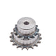 10-30 Teeth Sprocket for #60 (12A) Simplex Roller Chains, Pitch 3/4", with Step