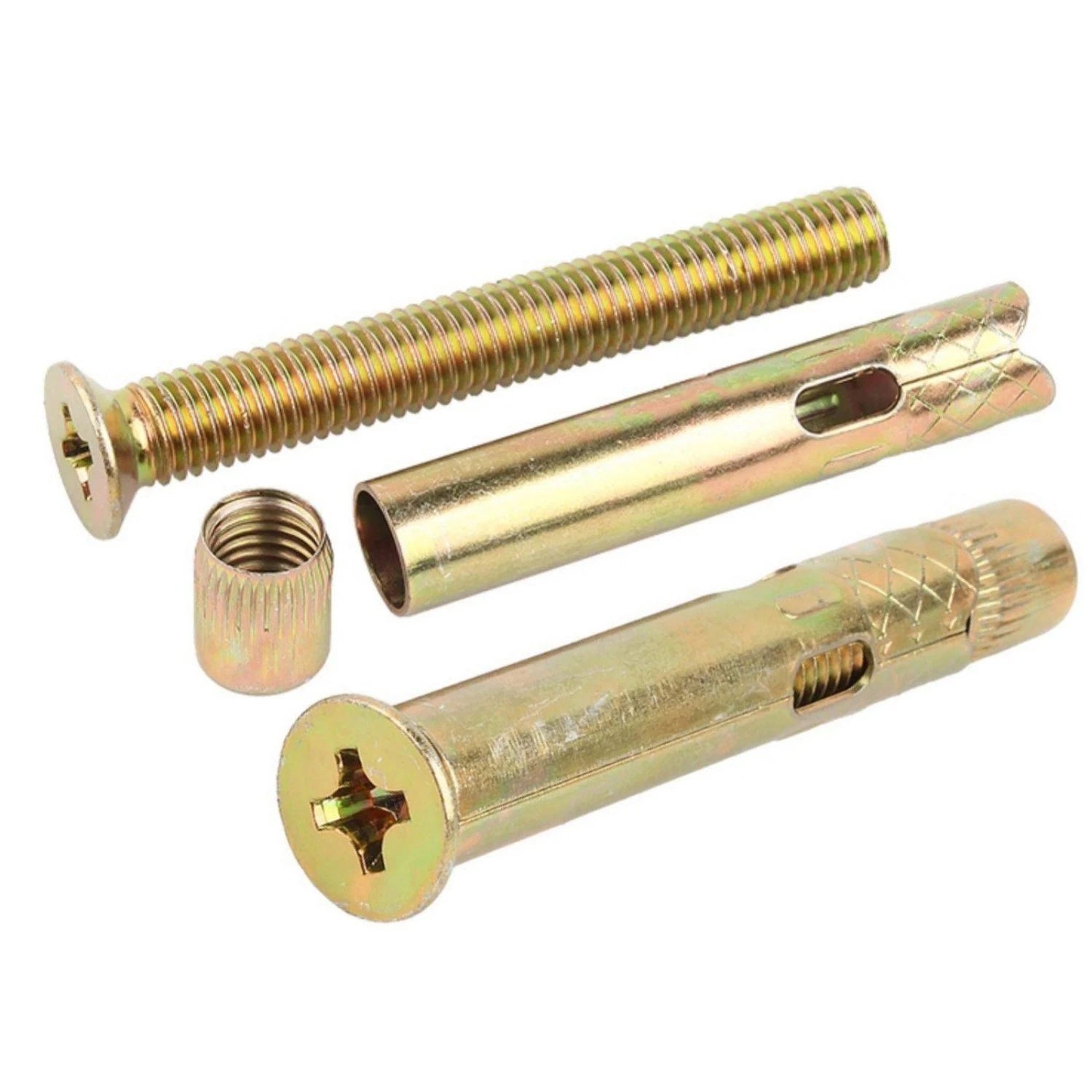 M6 M8 M10 Galvanised Countersunk Head Sleeve Anchor Expansion Bolts