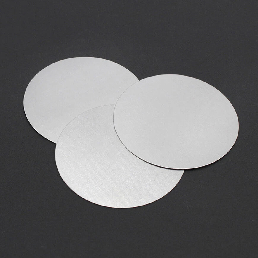Diameter Ø 58mm Aluminium Discs-Circles-Round Aluminum Sheet (0.3mm Thick)
