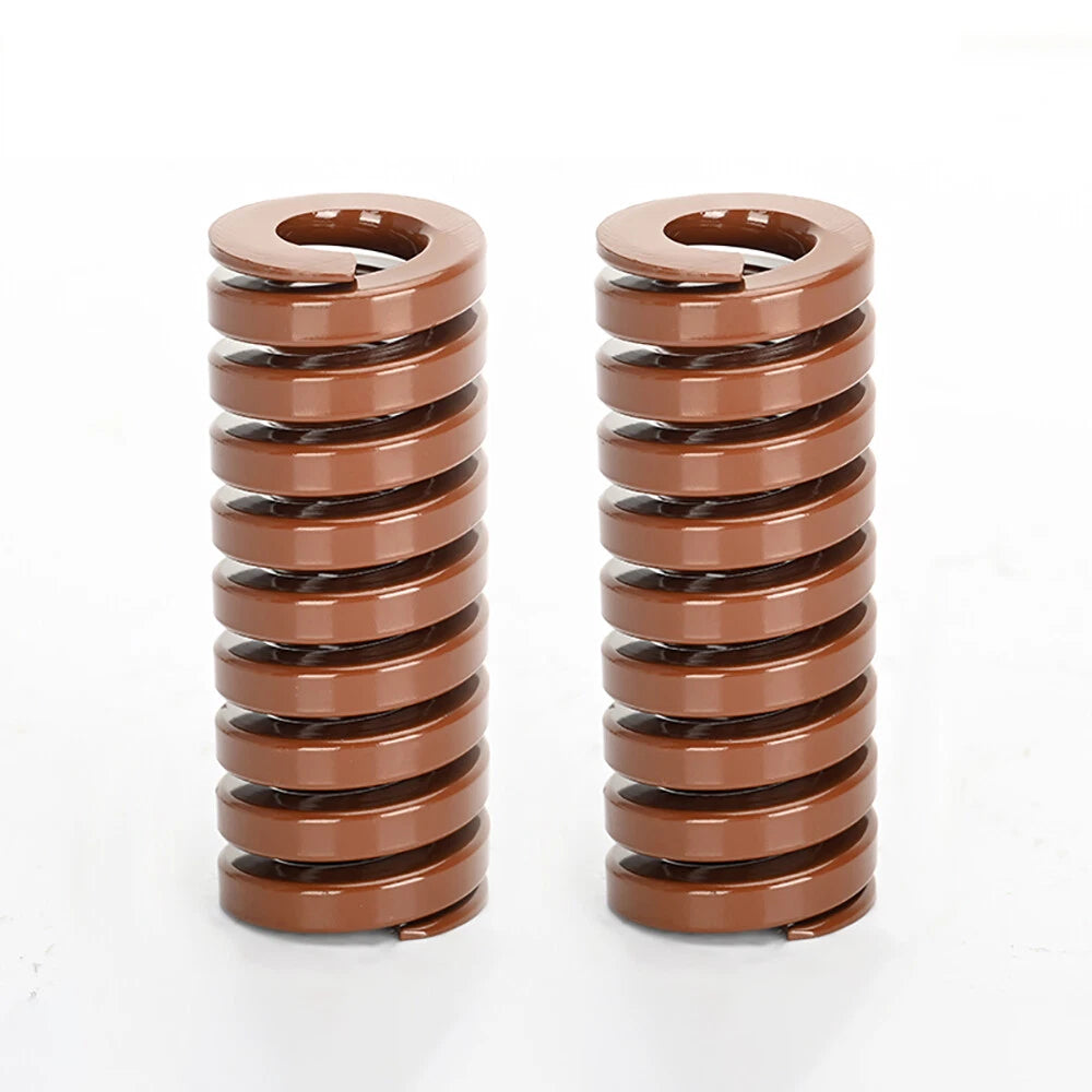 Heavy Load Duty Compression Die Spring Brown 8mm-35mm Outer Dia 20mm-300mm Long