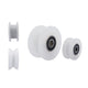 U/V/H Groove Nylon Pulley Wheel Roller OD 40mm-68mm High Quality Wheel Roller