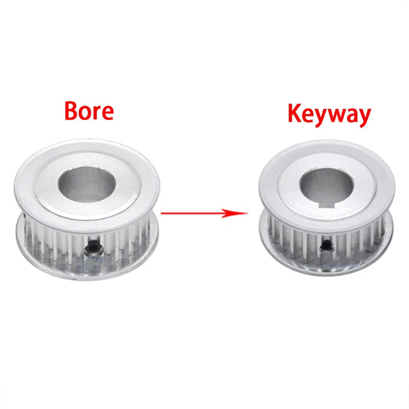 S8M Timing Belt Pulley 20T-40T Synchronous Wheel Sprocket For 40mm Width Belt