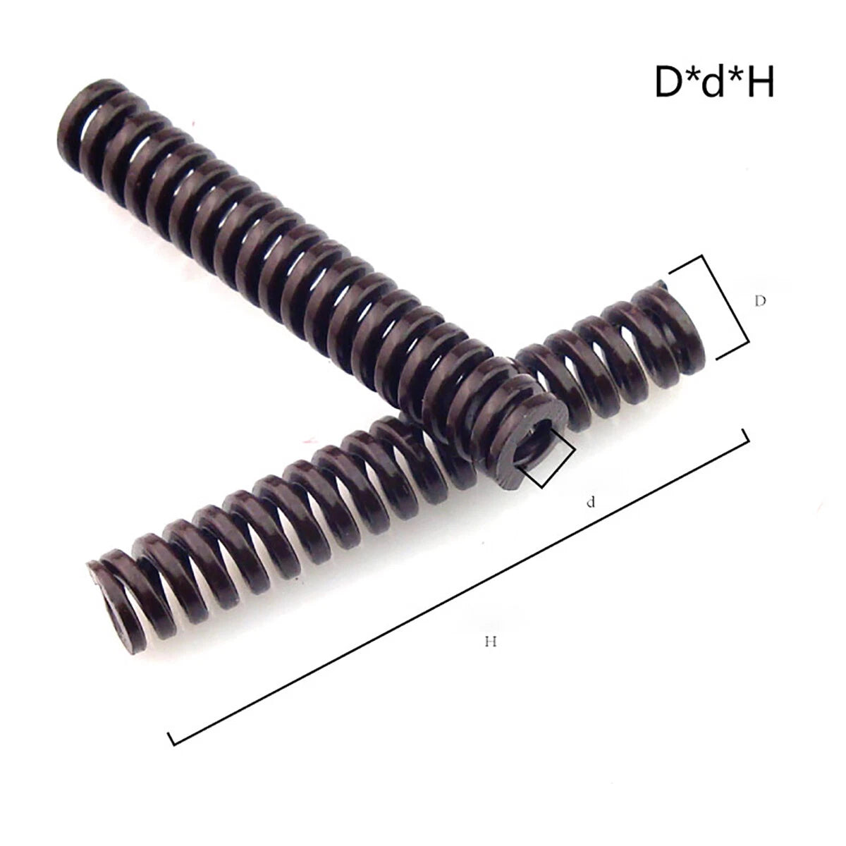 Die Springs Coil Compression Spring X Heavy Duty Ratio 76% 14mm x 7mm Brown TB
