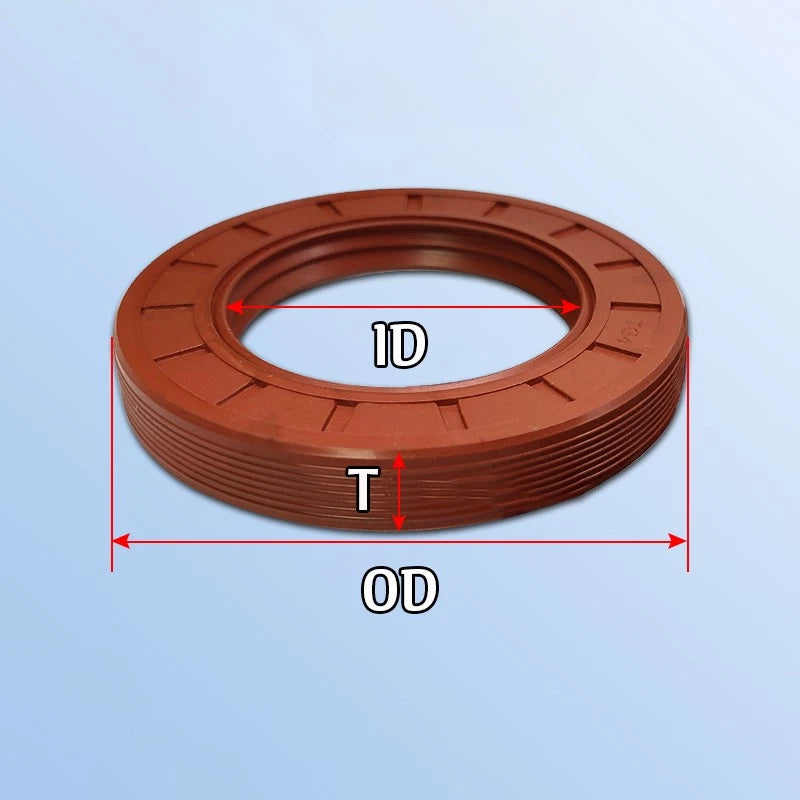 Metric TC Oil Seal — Rotary Shaft Seal with Dual Lip (ID 8mm–45mm)