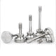 Knurled Thumb Screws Stainless Steel — M2 M2.5 M3 M4 M5 M6 M8 M10 Hand Knob Bolts