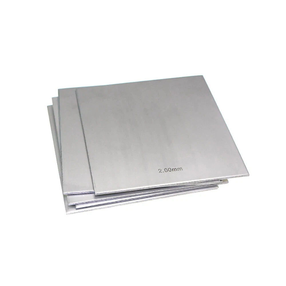 301 Stainless Steel Sheet — 0.01mm to 0.45mm Thin Metal Plate, Multiple Sizes