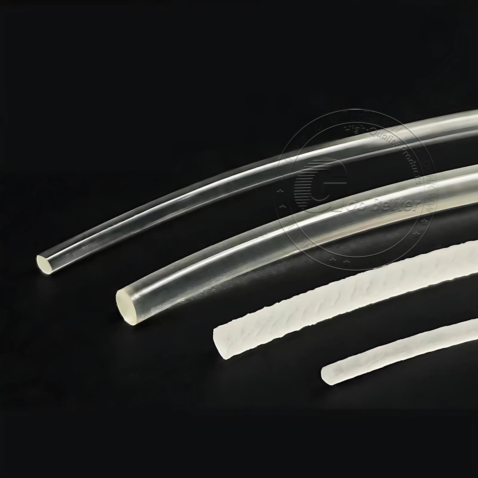 PU Round Drive Belts — Polyurethane, Smooth & Rough Surface, 2mm–12mm Diameter