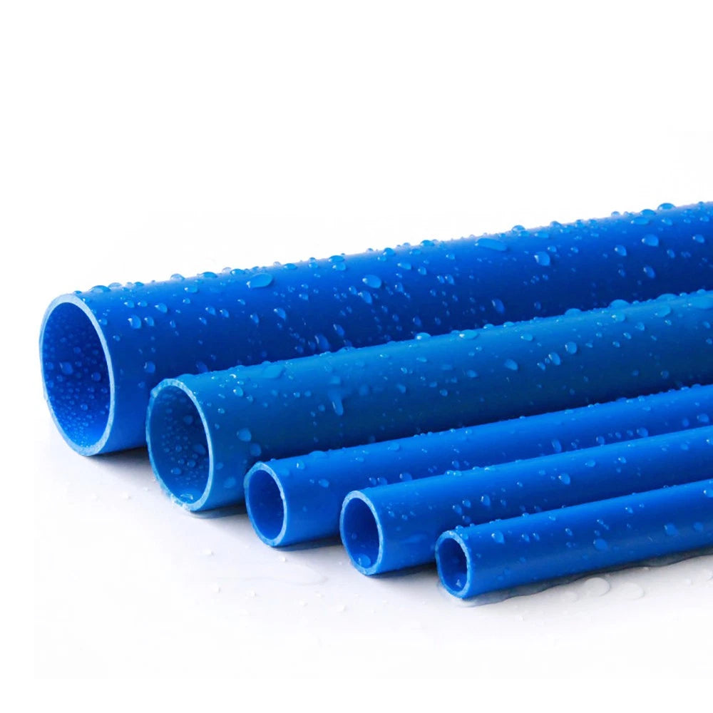 Blue PVC Solvent Weld Pipe 20mm–110mm | Plumbing Tube 200mm & 500mm Lengths