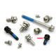 M2 M2.6 M3 M4 Phillips Pan Head Machine Screws with Washer Set – Carbon Steel, Multiple Finishes