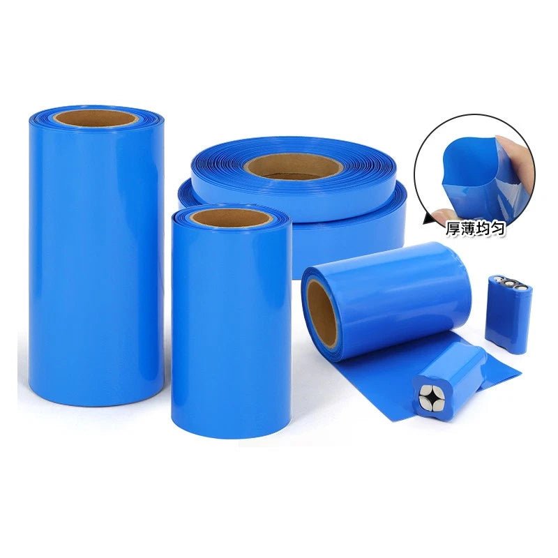 PVC Heat Shrink Tubing Blue Wrap Sleeve — Battery & Wire Insulation, 7mm to 300mm - HomeDIYer