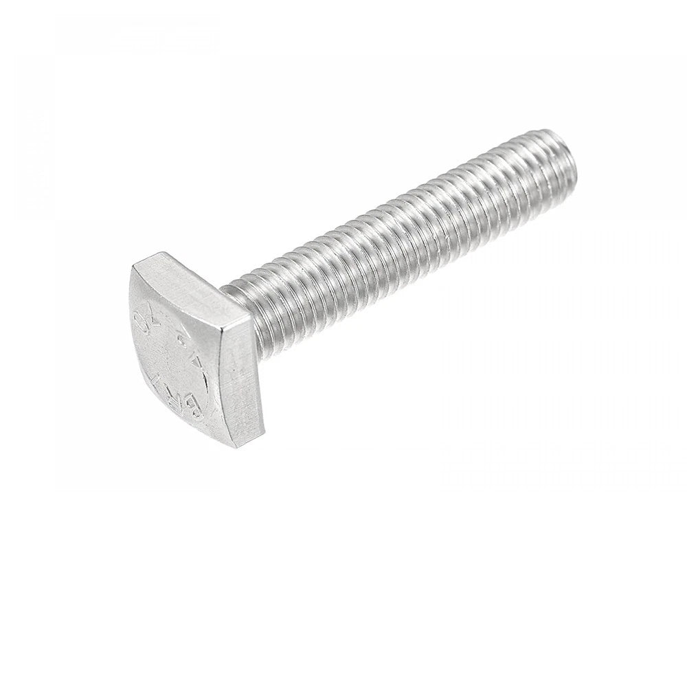M4 M5 Small Head Square Bolt — 304 Stainless Steel, Multiple Lengths