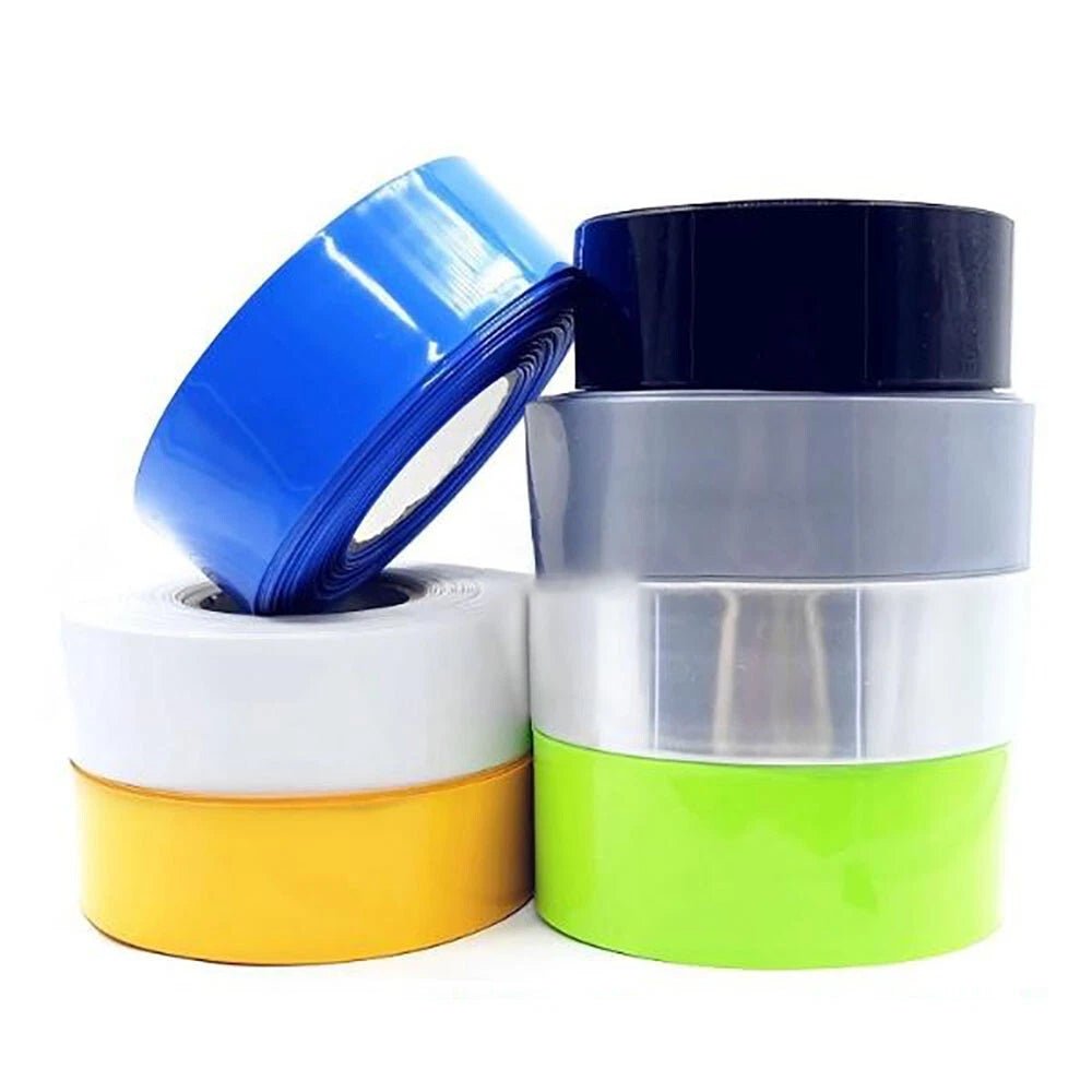 PVC Heat Shrink Tubing for RC Battery Packs – 7mm to 45mm, Multiple Colors - HomeDIYer