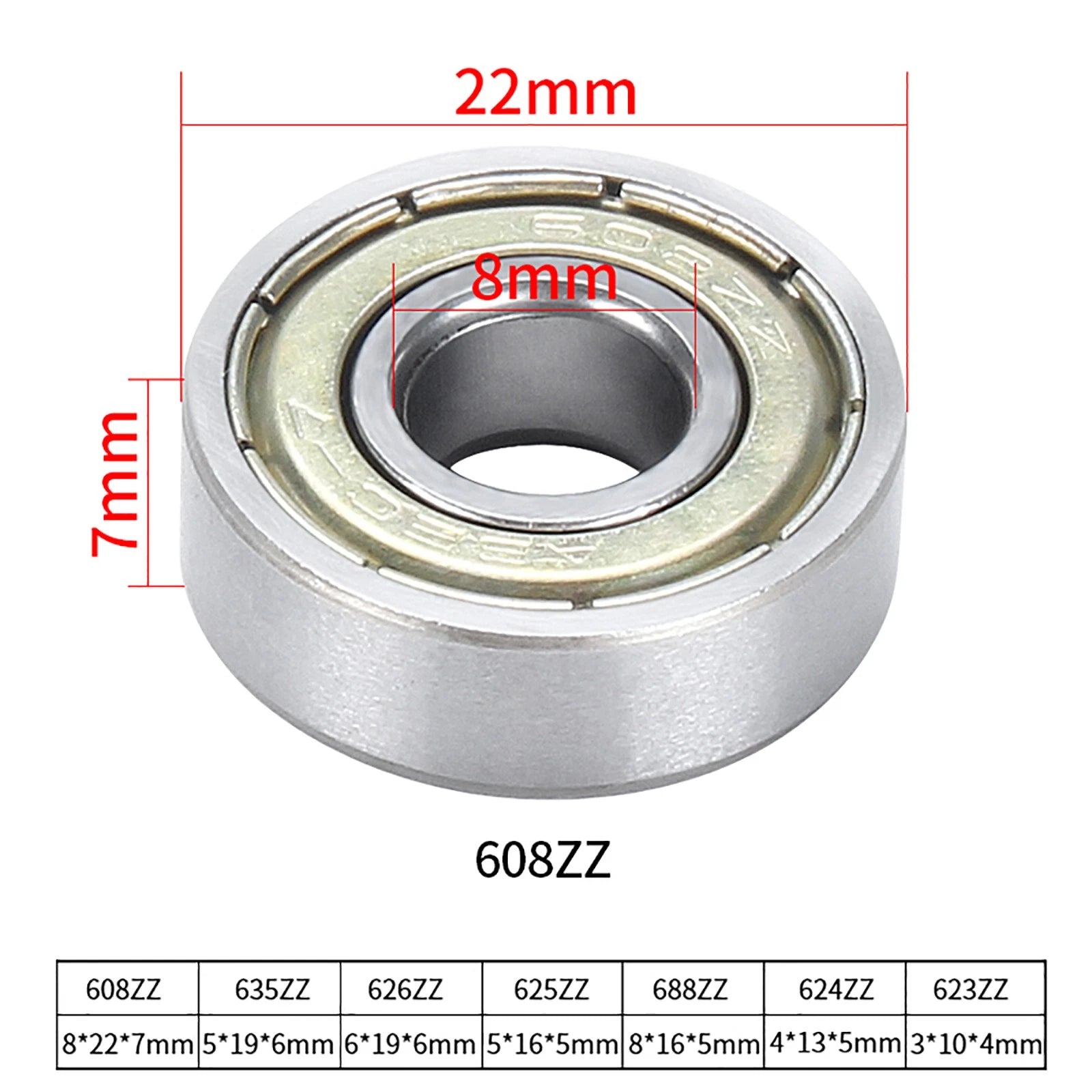 Miniature Ball Bearings Small Seal Micro Mini 623 604 624 685 605 625 606-628 ZZ