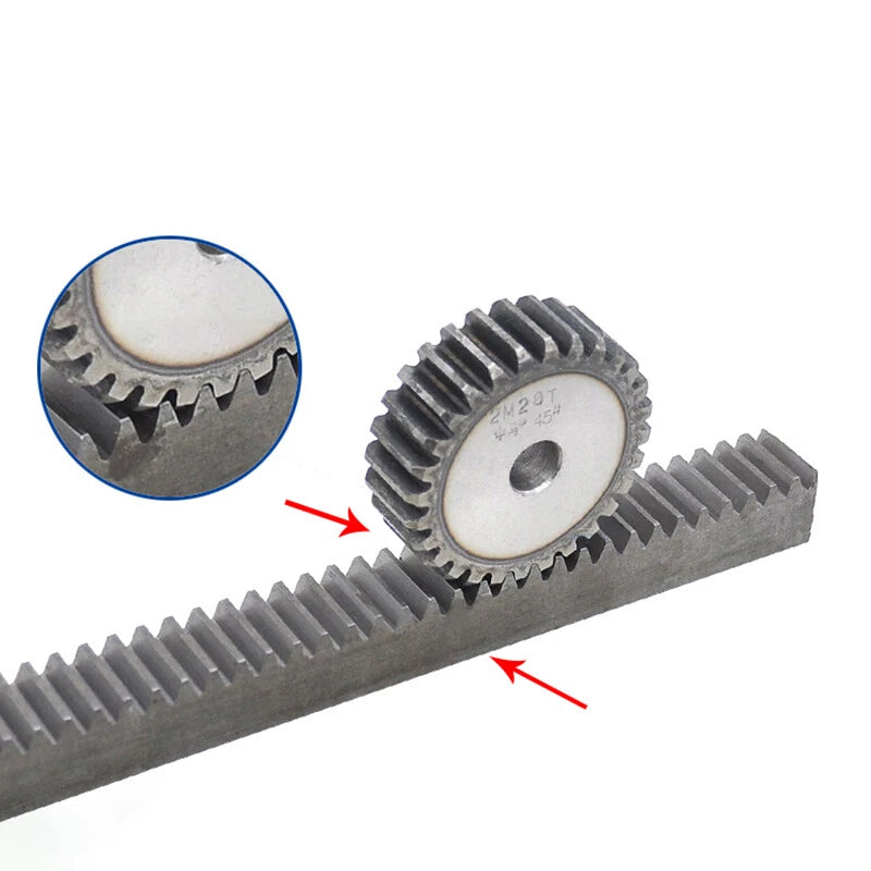 2.5 Mod 10-41 Teeth Spur Gears Transmission Gear Pinion Thickness 25mm 45# Steel