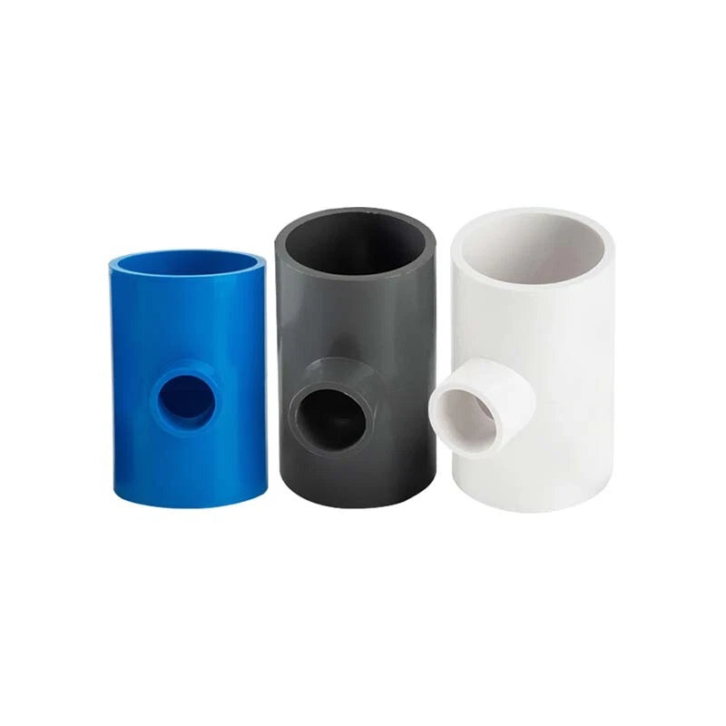Reducing Tee Pipe Connector PVC Fittings T Type 3 Way Adaptor 20mm-160mm