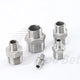 304 Stainless Steel Reducing Hex Nipple BSP Male Thread Pipe Fitting | 1/8" to 2"