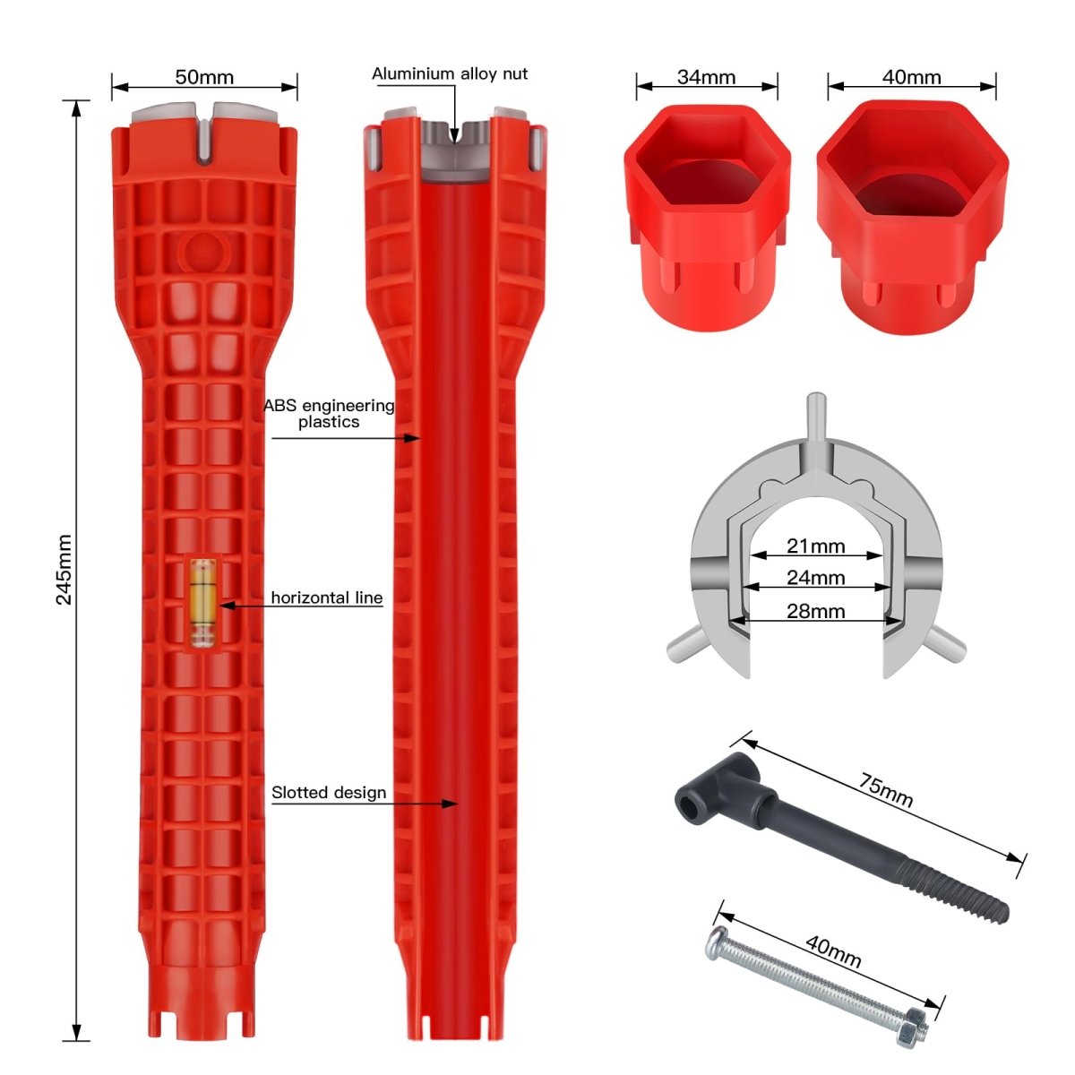 Multifunctional Plumbing Wrenches Tool