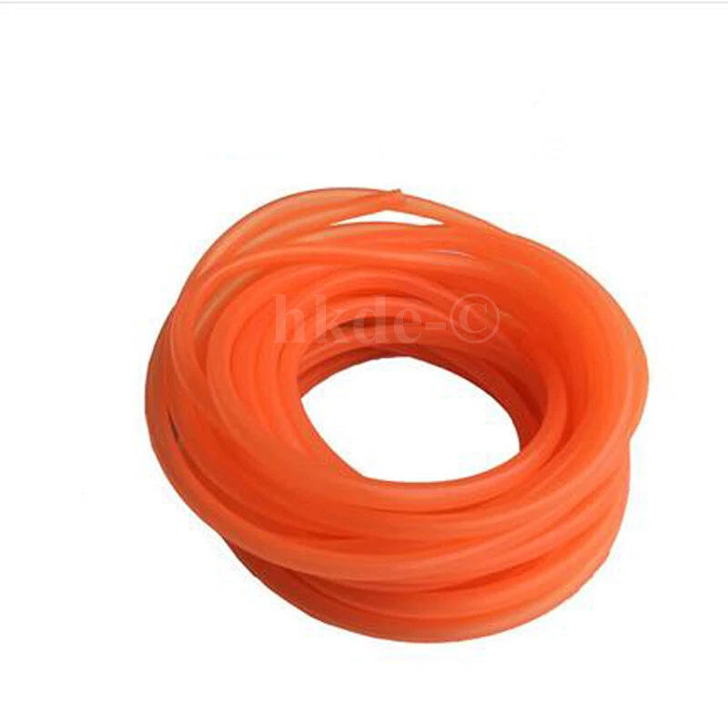 Orange Silicone Rubber Vacuum Hose — Food Grade Tube for Water, Coffee & Lab Use