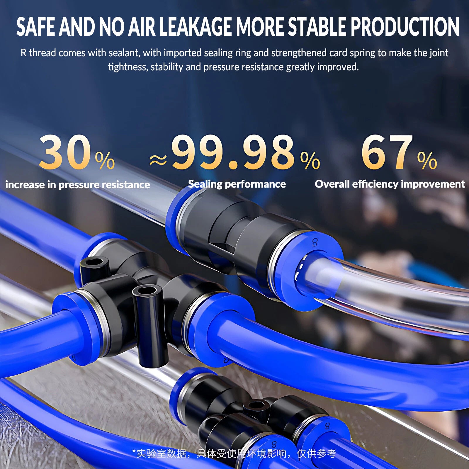 Nylon Pneumatic Reducer Push-Fit Connector — PG Air Line Fitting