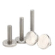 Knurled Thumb Screws Large Flat Head 304 A2 Stainless Steel M3 M4 M5 M6 M8 M10