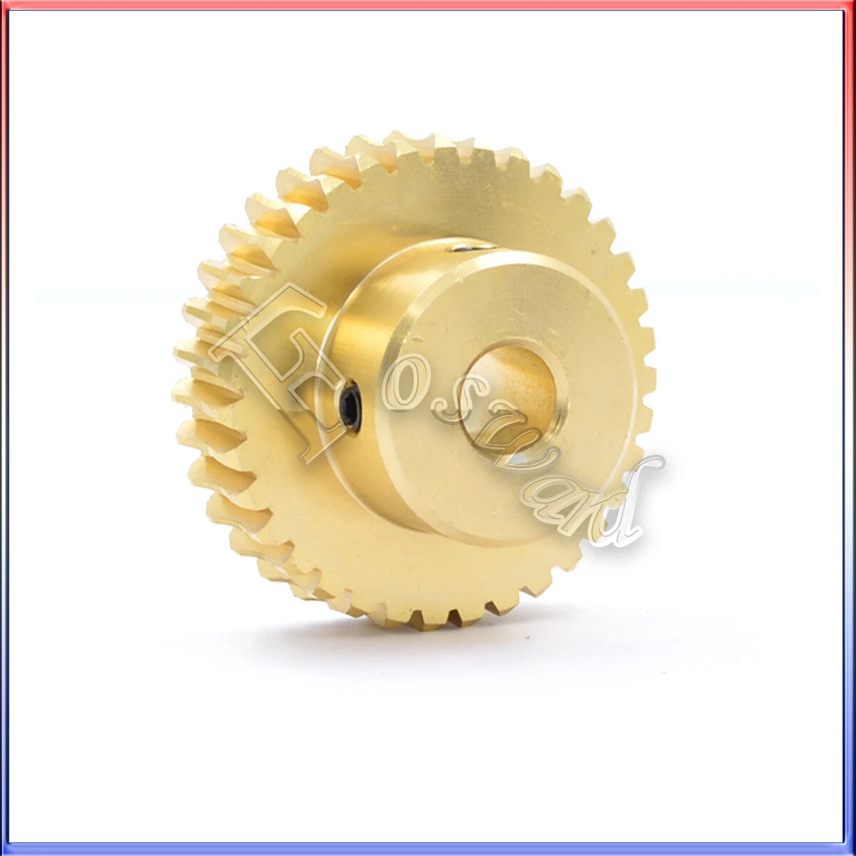 Worm Gear Set 0.5/0.8/1/1.5 Mod Rod Shaft Gear Wheel Reduce Transmission Part