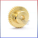Worm Gear Set 0.5/0.8/1/1.5 Mod Rod Shaft Gear Wheel Reduce Transmission Part