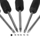 Precision Screwdriver Set — Phillips, Flat, Torx & Pentalobe, Micro Soft-Grip Handles