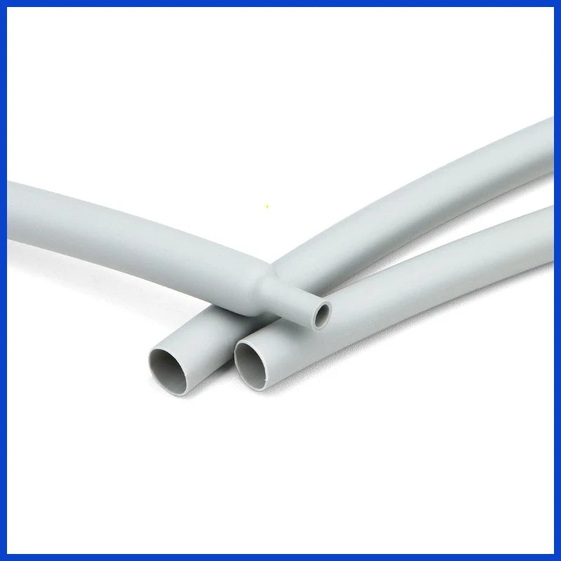 2:1 Heat Shrink Tubing – Gray, φ1mm to φ50mm, 1m / 5m / 10m Lengths