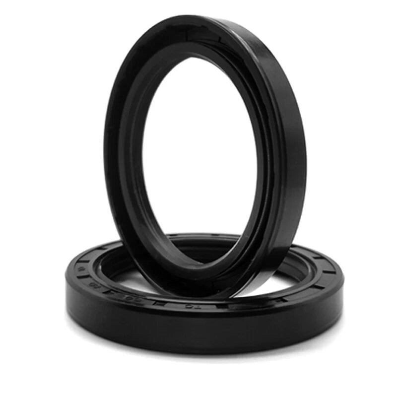 Rotary Shaft Oil Seal TC/FB NBR Nitrile | 8mm-65mm ID | 1-3 Pcs