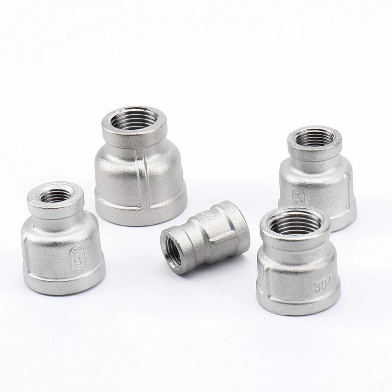 BSP Stainless Steel Reducing Bush — Female Thread Pipe Fitting