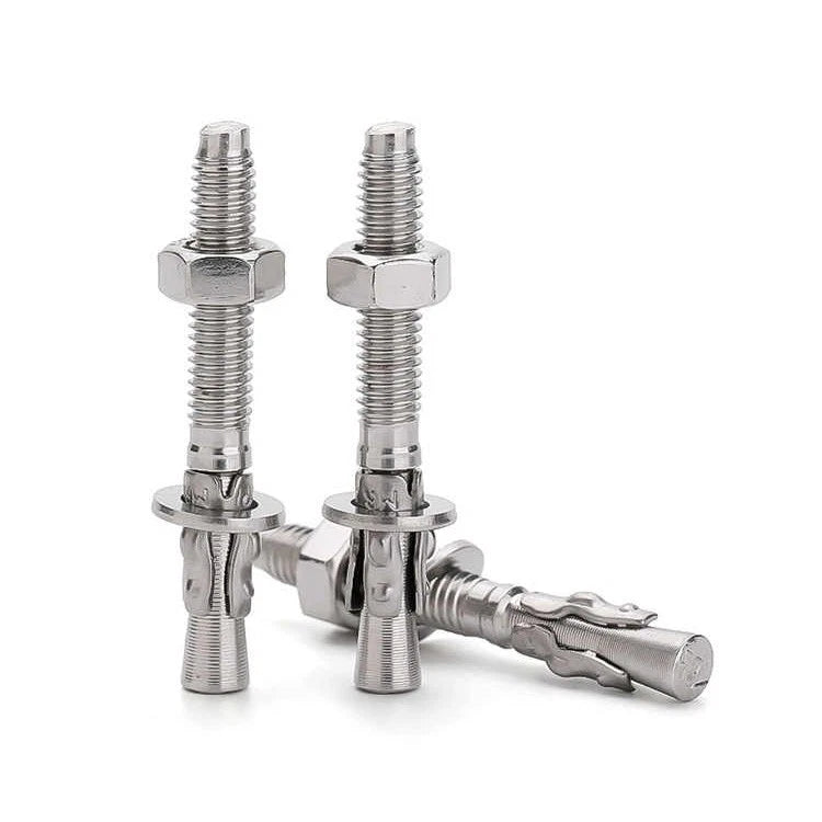Through Bolts Wall Expansion Anchor Bolts A2 304  A4 316 Stainless Steel