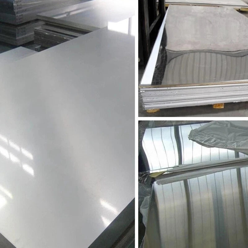 Stainless Steel Sheet Bright Polish Thick 1mm, 1.5mm, 2mm Many Sizes Grade 304