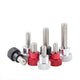 M6 M10 Knurled Thumb Screws Hand Grip Knob Bolt Stainless Steel & Aluminum Alloy